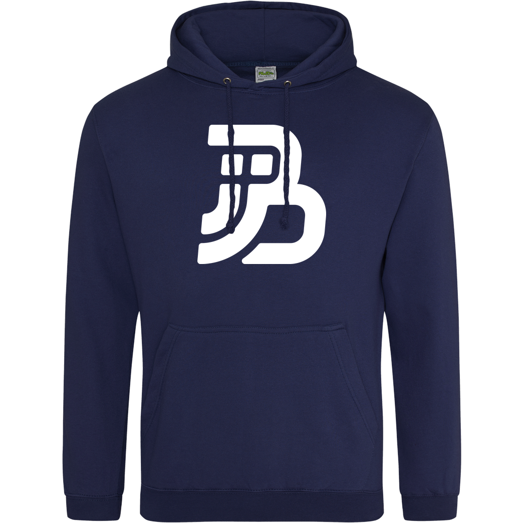 JJB JJB - Plain Logo Sweatshirt JH Hoodie - Navy