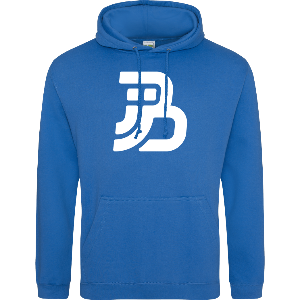 JJB JJB - Plain Logo Sweatshirt JH Hoodie - Sapphire Blue