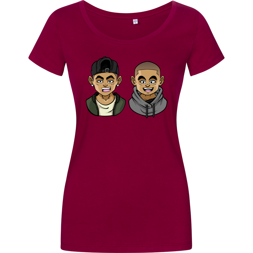 Kelvin und Marvin Kelvin und Marvin - Character T-Shirt Girlshirt berry