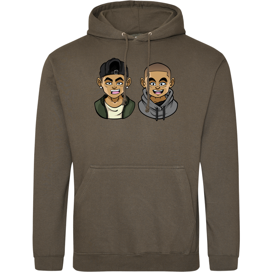 Kelvin und Marvin Kelvin und Marvin - Character Sweatshirt JH Hoodie - Khaki