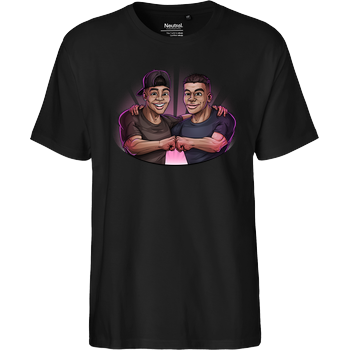Kelvin und Marvin - Characters 2.0 Fairtrade T-Shirt - black
