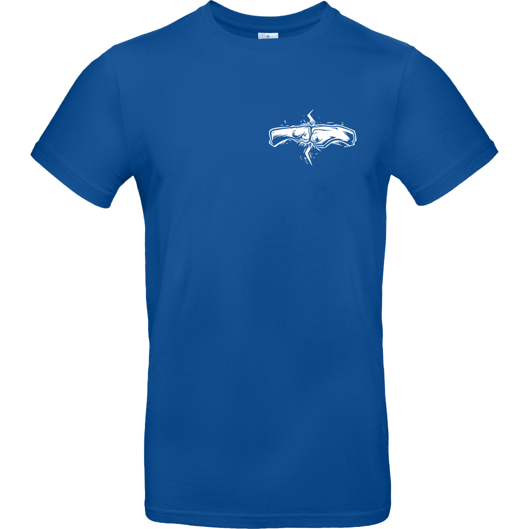 Kelvin und Marvin Kelvin und Marvin - Fäuste T-Shirt B&C EXACT 190 - Royal Blue