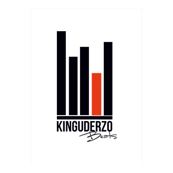 KingUderzo - Beats Kunstdruck weiss