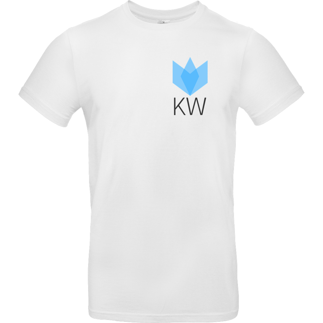 KLAERWERK Community Klaerwerk Community - KW T-Shirt B&C EXACT 190 -  White