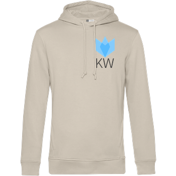 Klaerwerk Community - KW B&C HOODED Organic - Off-White