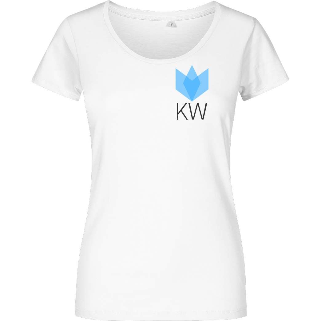 KLAERWERK Community Klaerwerk Community - KW T-Shirt Girlshirt weiss