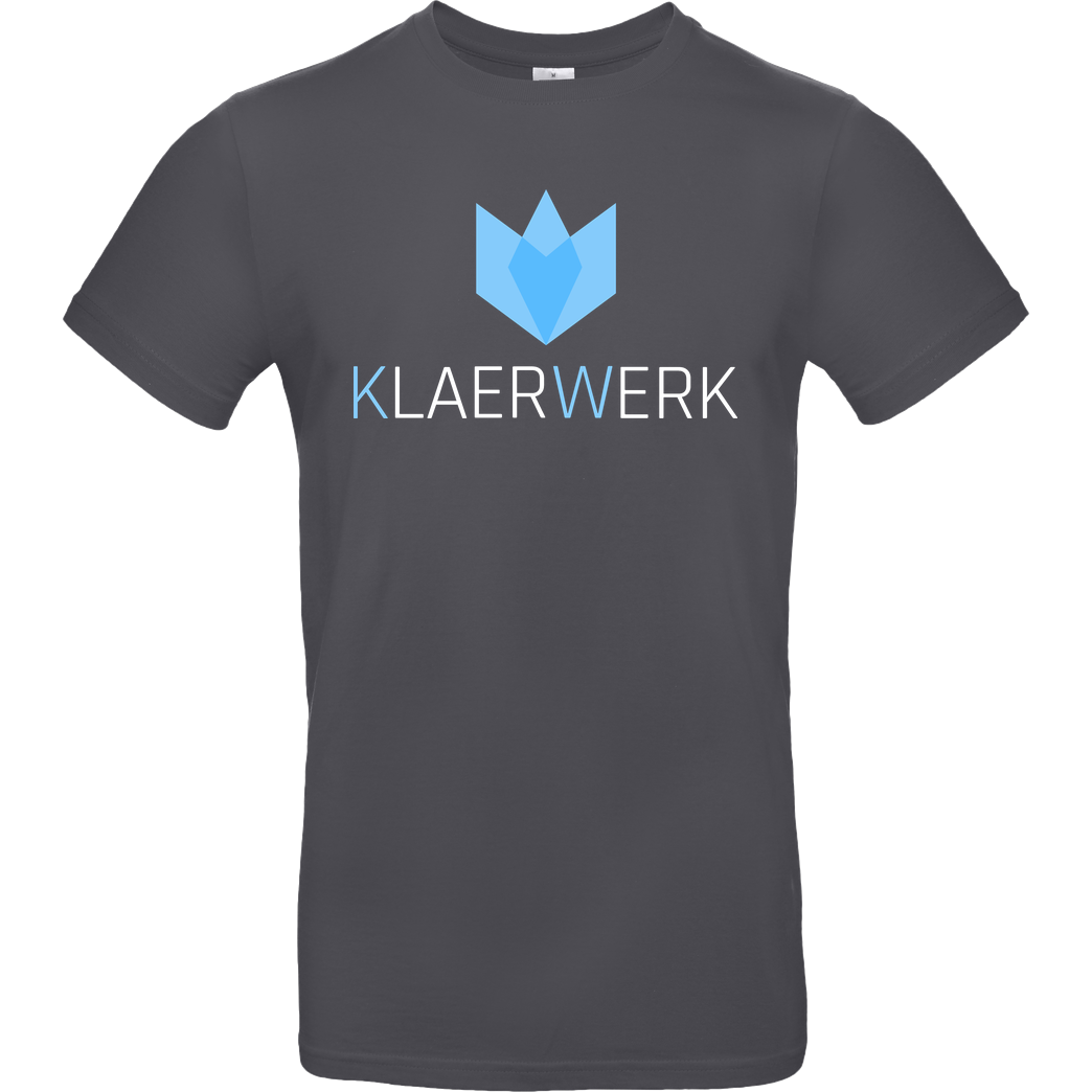 KLAERWERK Community Klaerwerk Community - Logo T-Shirt B&C EXACT 190 - Dark Grey