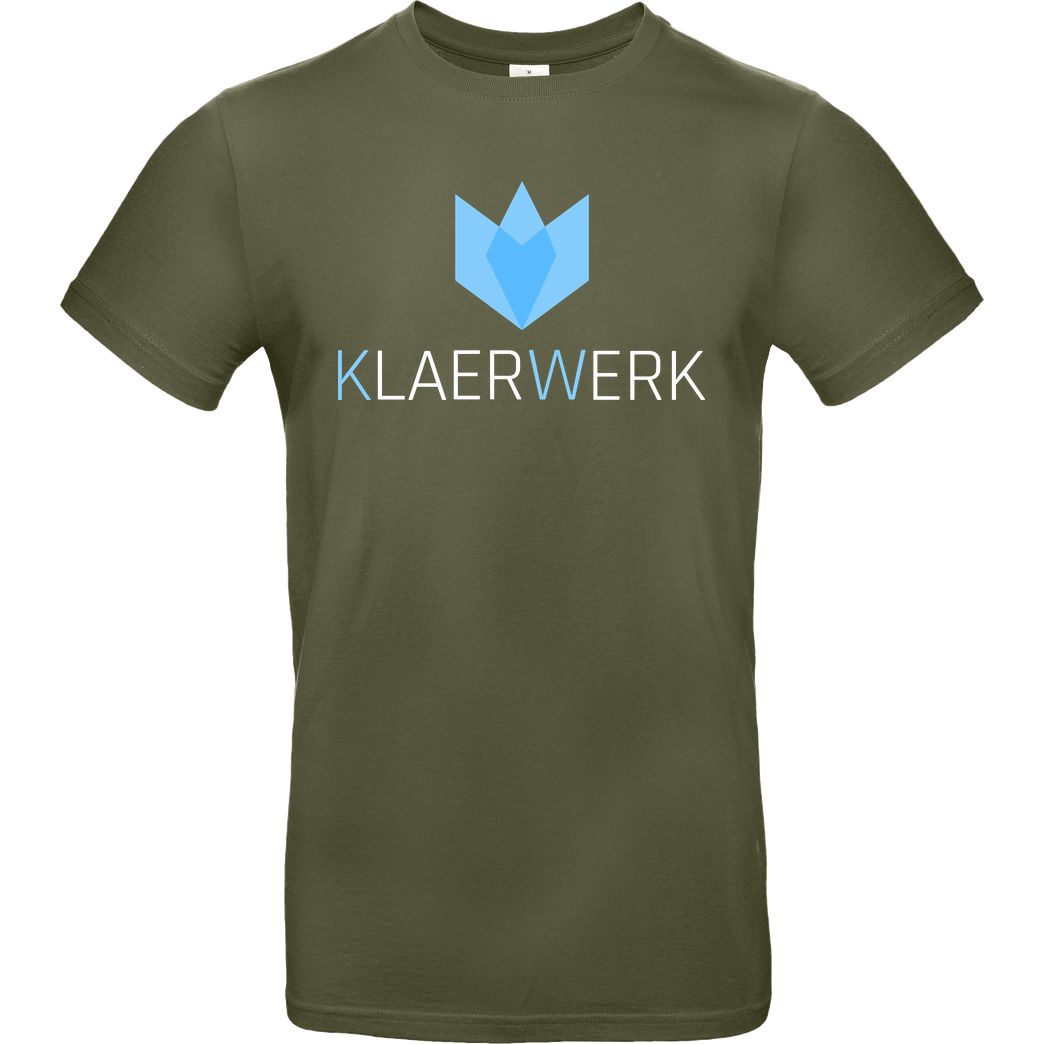 KLAERWERK Community Klaerwerk Community - Logo T-Shirt B&C EXACT 190 - Khaki