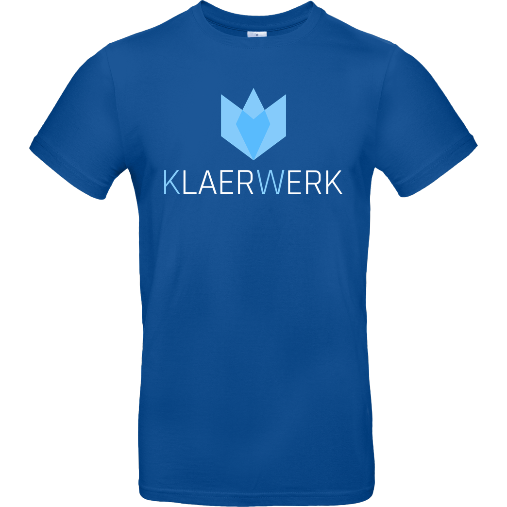 KLAERWERK Community Klaerwerk Community - Logo T-Shirt B&C EXACT 190 - Royal Blue