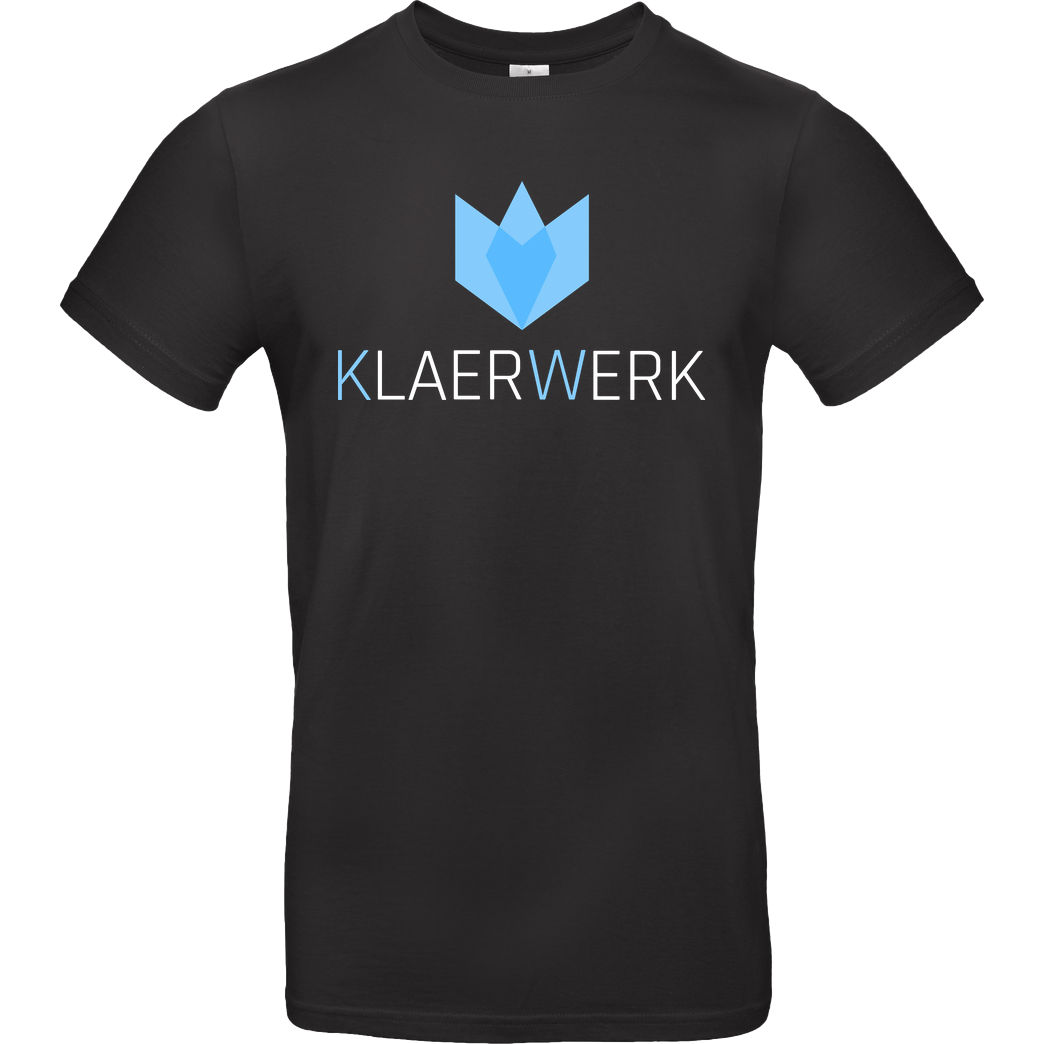 KLAERWERK Community Klaerwerk Community - Logo T-Shirt B&C EXACT 190 - Black