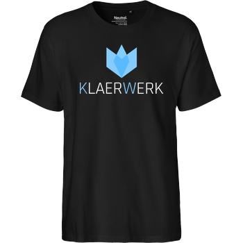 Klaerwerk Community - Logo Fairtrade T-Shirt - black