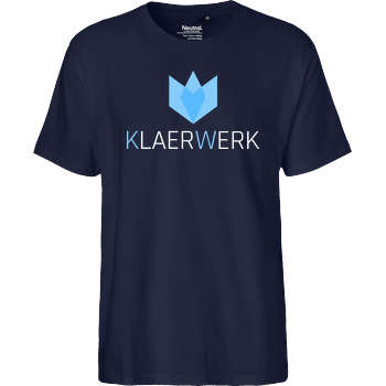 Klaerwerk Community - Logo Fairtrade T-Shirt - navy
