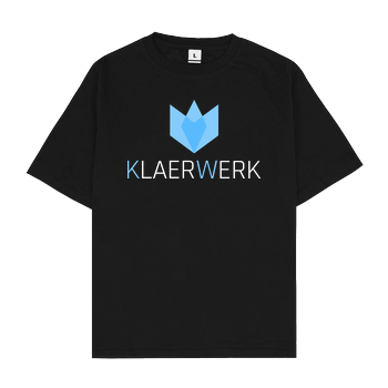 Klaerwerk Community - Logo Oversize T-Shirt - Black