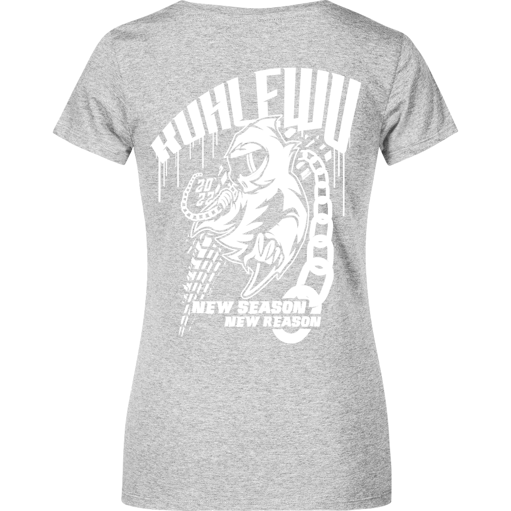 Kuhlewu Kuhlewu - New Season White Edition T-Shirt Girlshirt heather grey