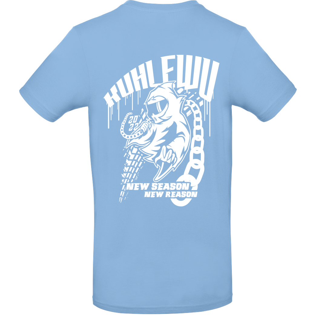 Kuhlewu Kuhlewu - New Season White Edition T-Shirt B&C EXACT 190 - Sky Blue