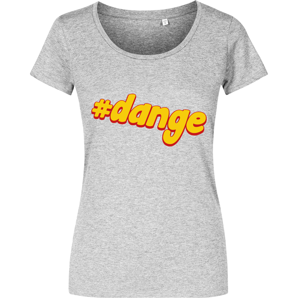 Kunga Kunga - #dange T-Shirt Girlshirt heather grey