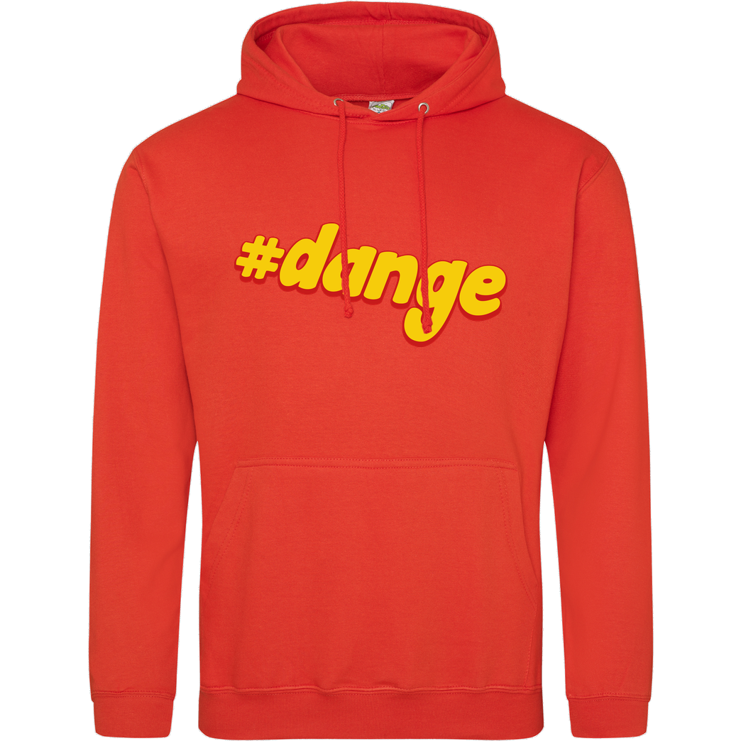 Kunga Kunga - #dange Sweatshirt JH Hoodie - Orange