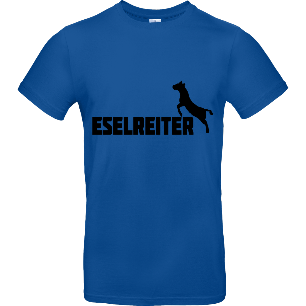 Kunga Kunga - Eselreiter T-Shirt B&C EXACT 190 - Royal Blue