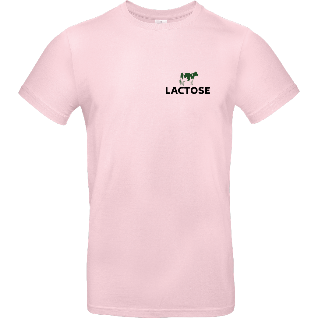 None Lactose T-Shirt B&C EXACT 190 - Light Pink