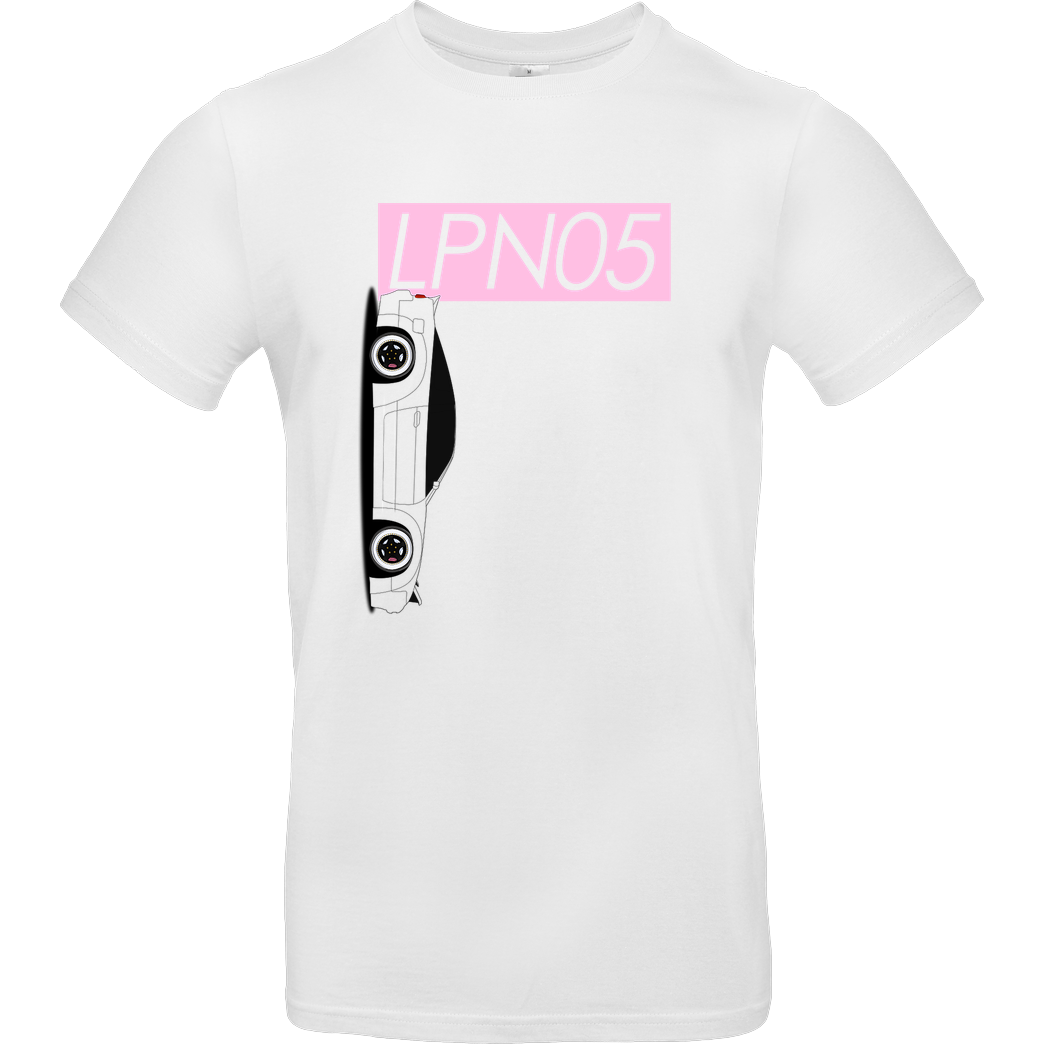 LPN05 LPN05 - Rocket Bunny T-Shirt B&C EXACT 190 -  White