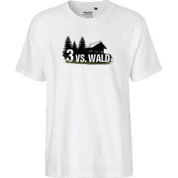 M4cm4nus - 3 vs. Wald Fairtrade T-Shirt - white