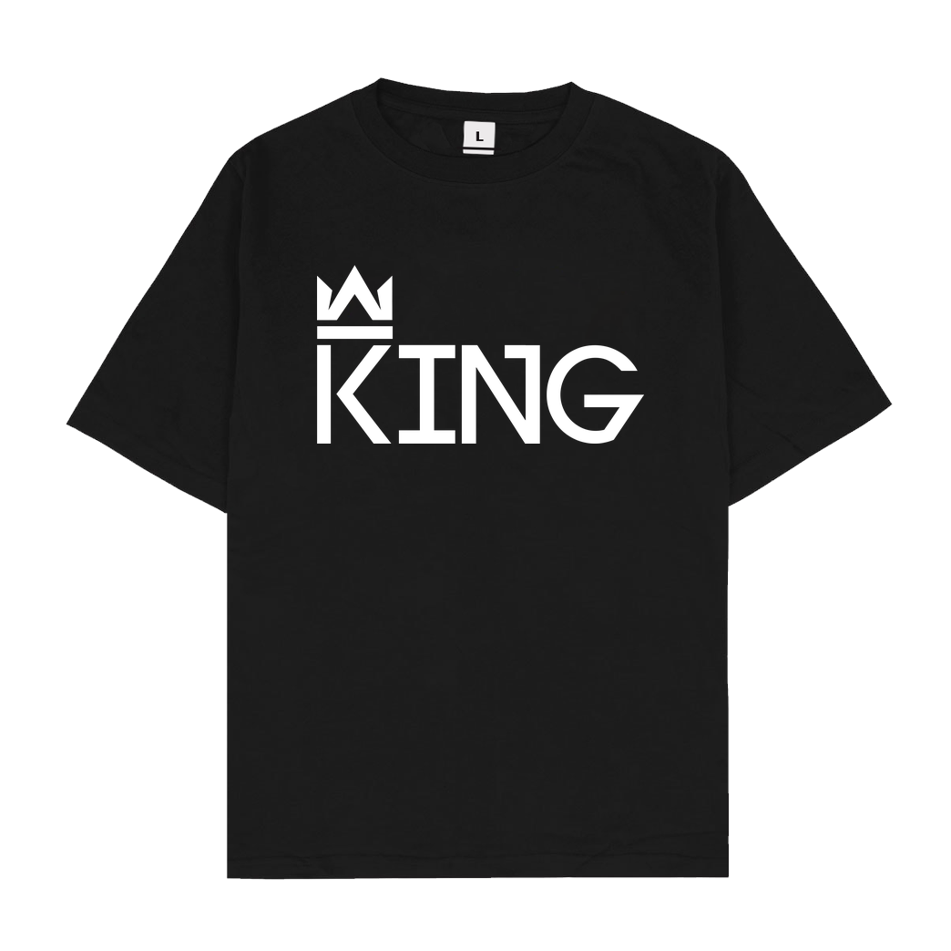 MarcelScorpion MarcelScorpion - King T-Shirt Oversize T-Shirt - Black