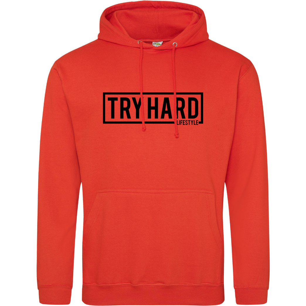 MarcelScorpion MarcelScorpion - Try Hard Lifestyle Sweatshirt JH Hoodie - Orange