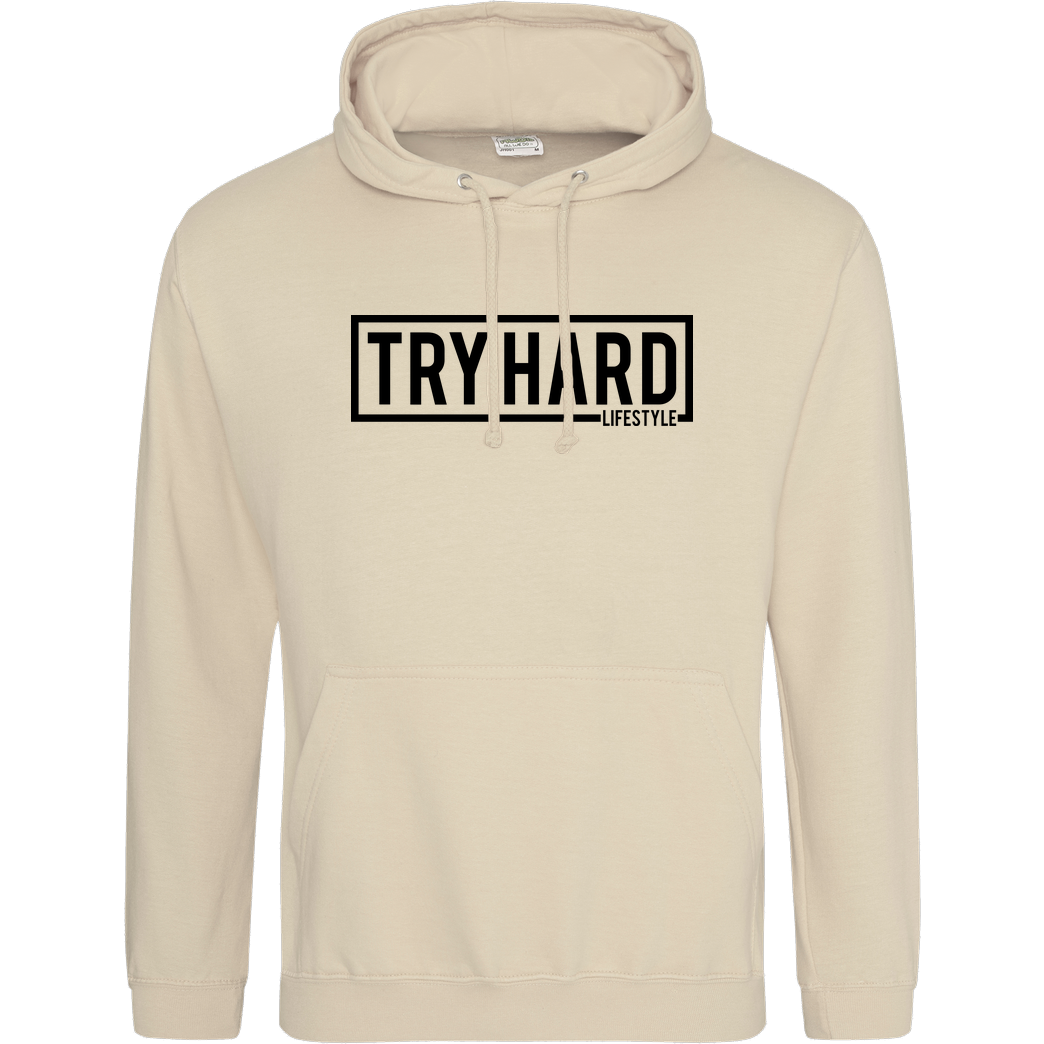 MarcelScorpion MarcelScorpion - Try Hard Lifestyle Sweatshirt JH Hoodie - Sand