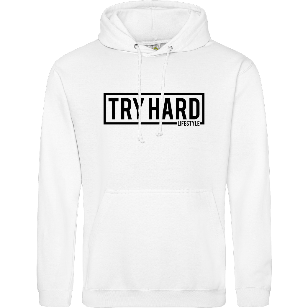 MarcelScorpion MarcelScorpion - Try Hard Lifestyle Sweatshirt JH Hoodie - Weiß