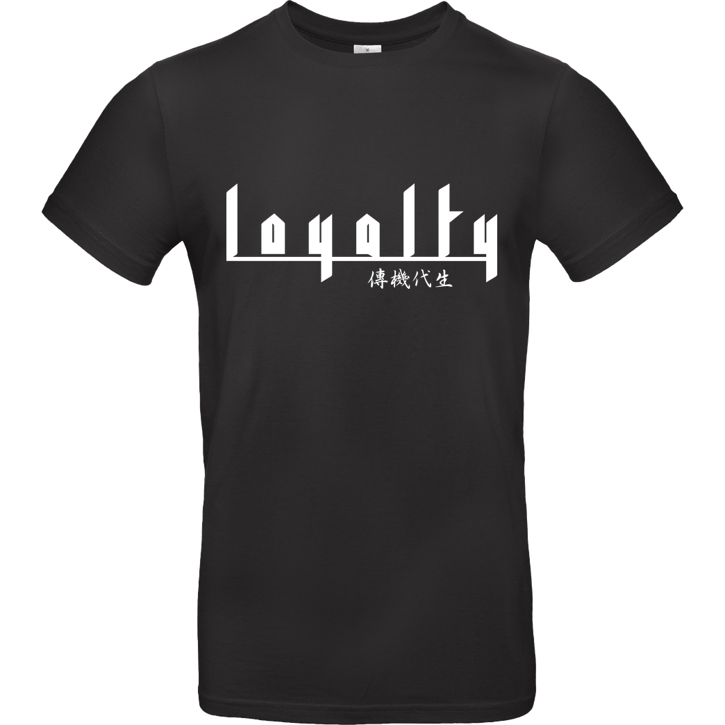 Markey Markey - Loyalty chinese T-Shirt B&C EXACT 190 - Black