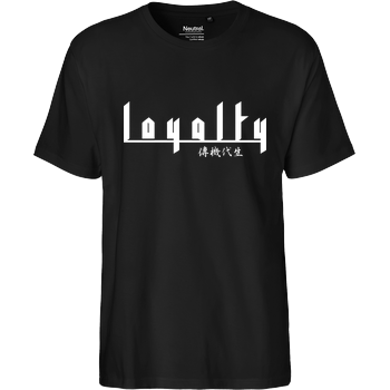 Markey - Loyalty chinese Fairtrade T-Shirt - black