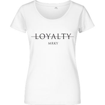 Markey - Loyalty Girlshirt weiss