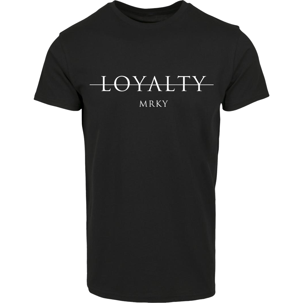 Markey Markey - Loyalty T-Shirt House Brand T-Shirt - Black