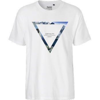Markey - Triangle Fairtrade T-Shirt - white