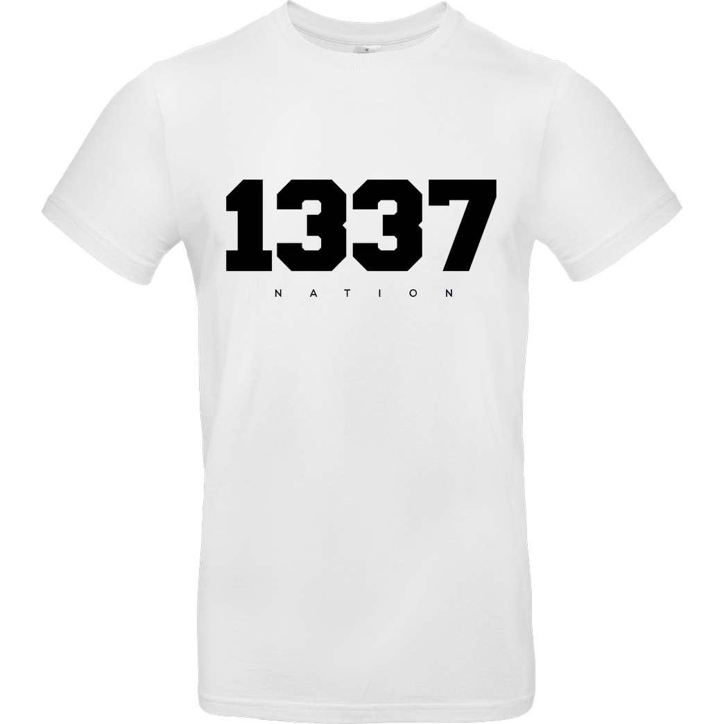 MarselSkorpion MarselSkorpion - 1337 Nation T-Shirt B&C EXACT 190 -  White