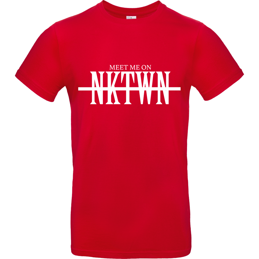 MarselSkorpion MarselSkorpion- Meet me on Nuketown T-Shirt B&C EXACT 190 - Red
