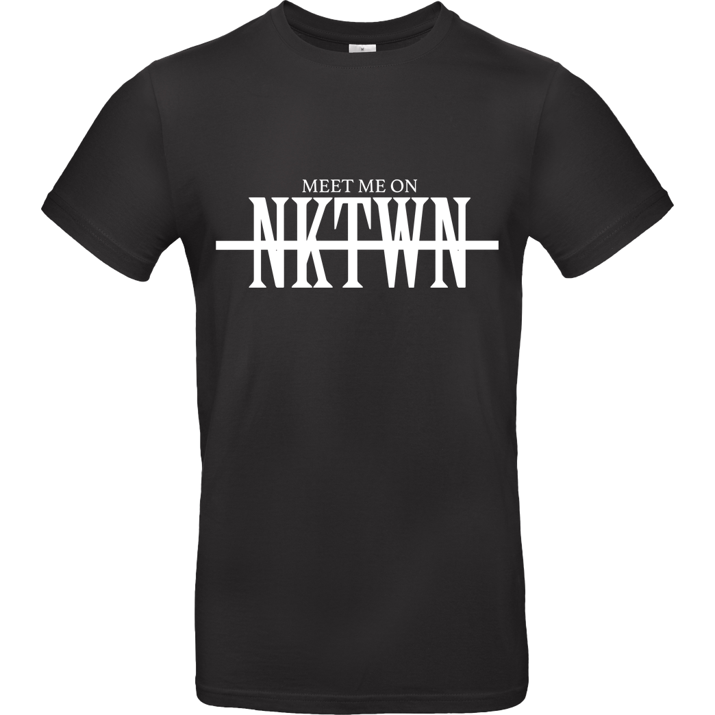MarselSkorpion MarselSkorpion- Meet me on Nuketown T-Shirt B&C EXACT 190 - Black