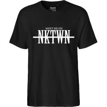 MarselSkorpion- Meet me on Nuketown Fairtrade T-Shirt - black