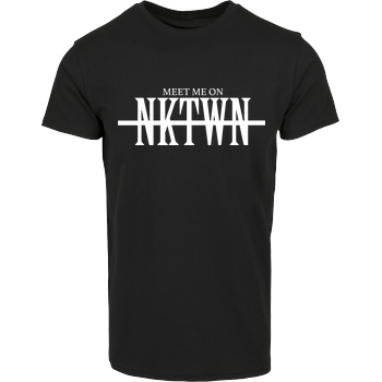 MarselSkorpion- Meet me on Nuketown House Brand T-Shirt - Black