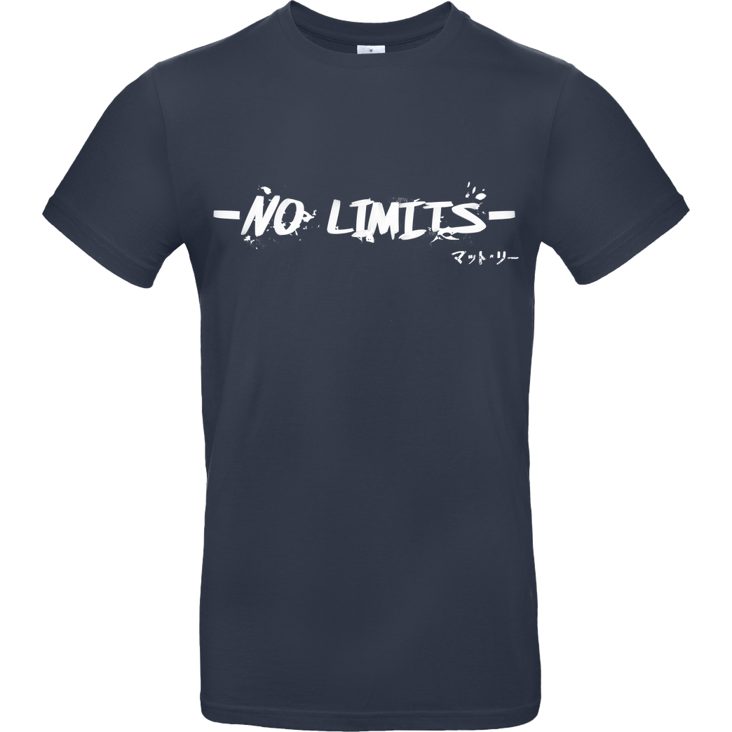 Matt Lee Matt Lee - No Limits T-Shirt B&C EXACT 190 - Navy