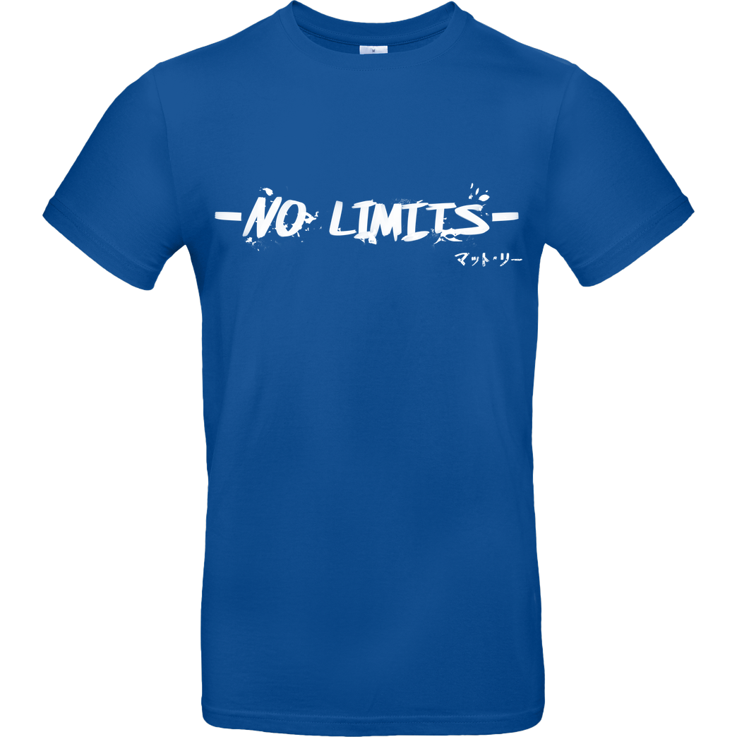 Matt Lee Matt Lee - No Limits T-Shirt B&C EXACT 190 - Royal Blue