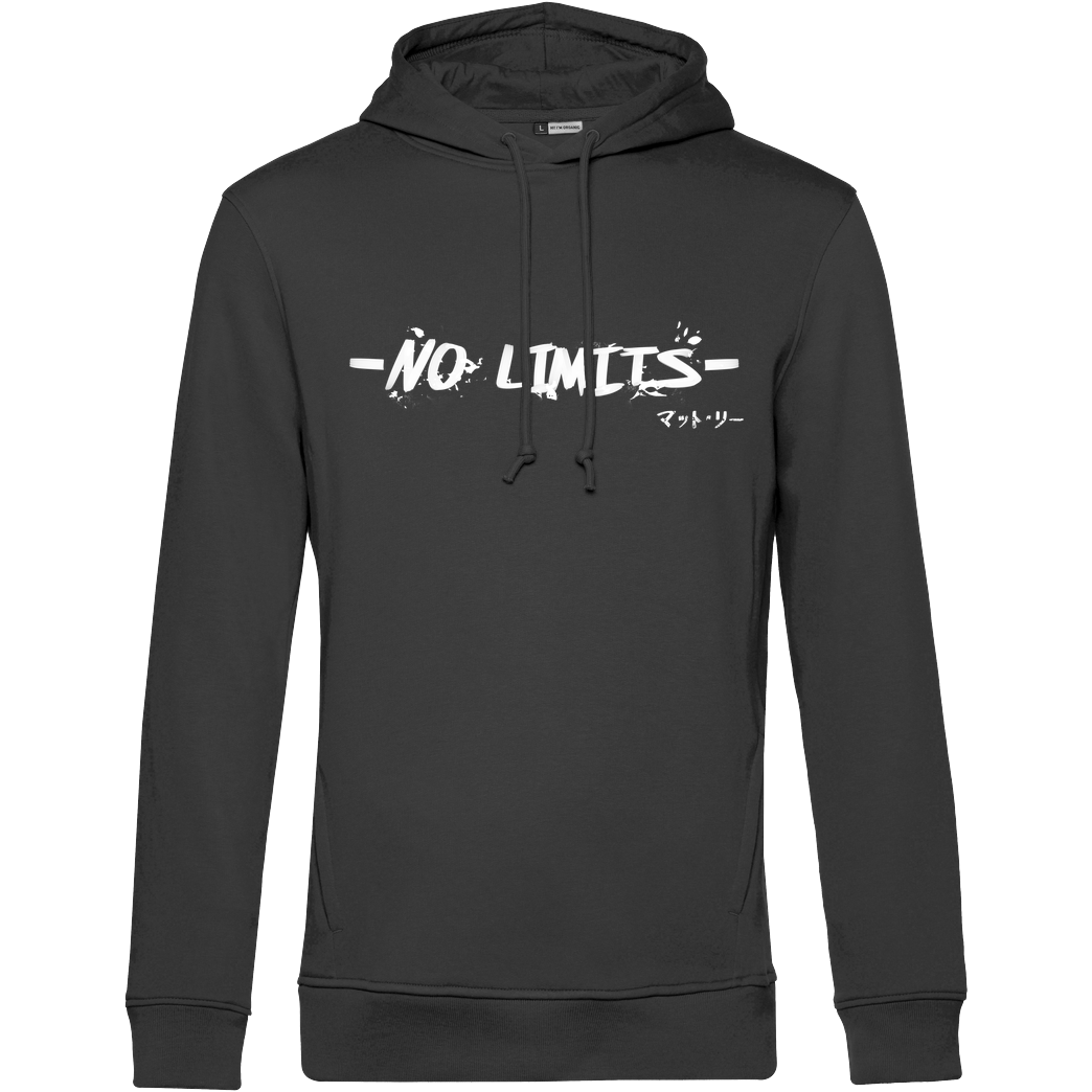Matt Lee Matt Lee - No Limits Sweatshirt B&C HOODED INSPIRE - black