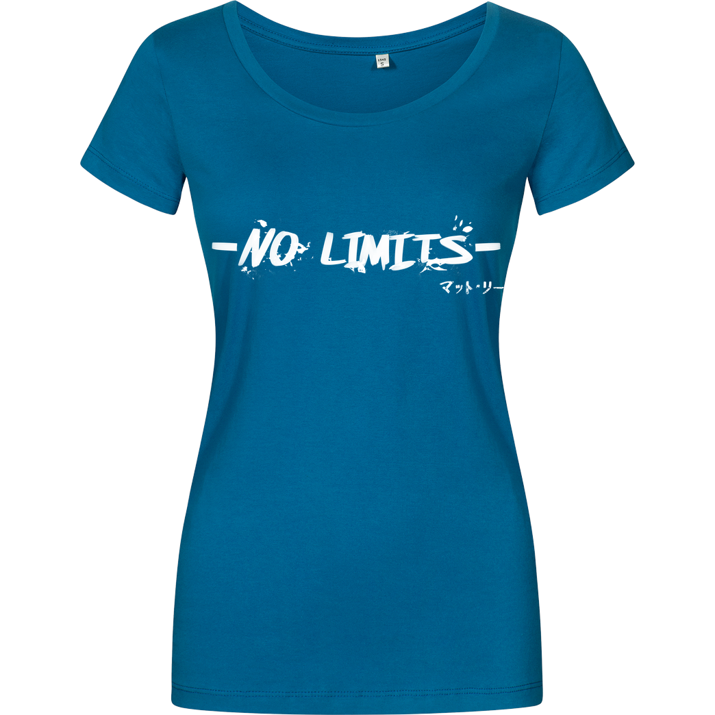 Matt Lee Matt Lee - No Limits T-Shirt Girlshirt petrol