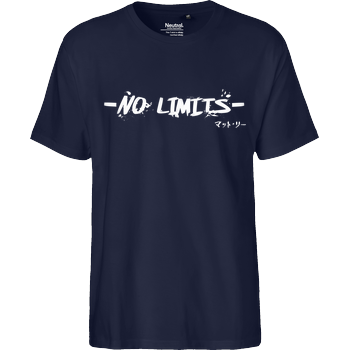 Matt Lee - No Limits Fairtrade T-Shirt - navy