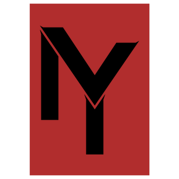 NYShooter94 - Logo black Art Print red