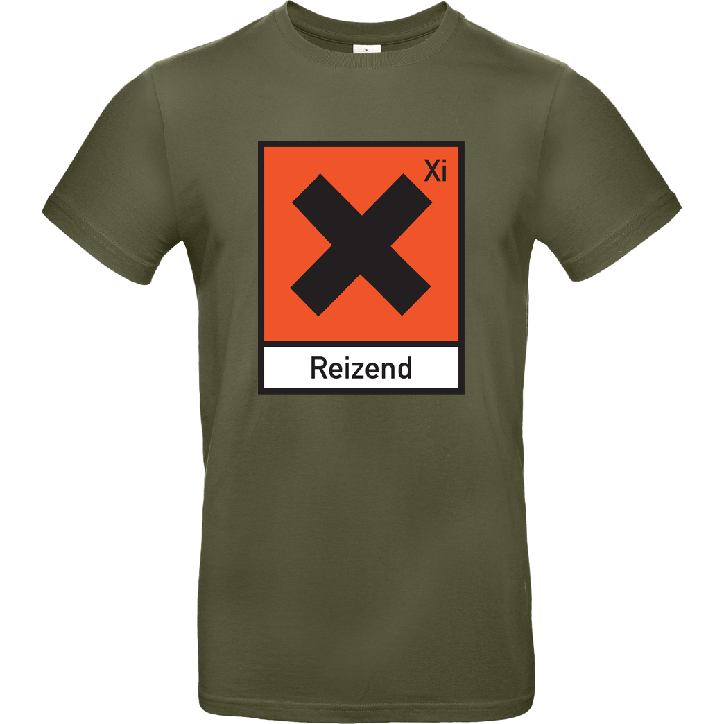 None Reizend T-Shirt B&C EXACT 190 - Khaki
