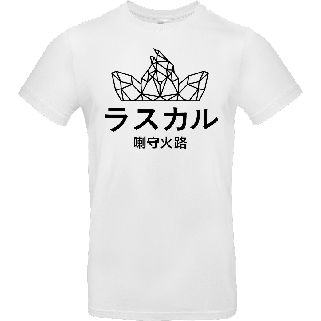 Sephiron Sephiron - Japan Schlingel Block T-Shirt B&C EXACT 190 -  White