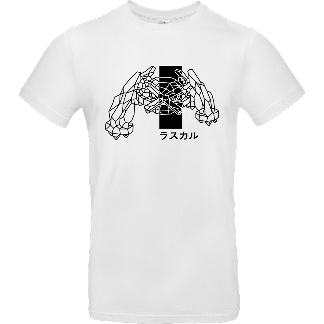 Sephiron Sephiron - Vision black T-Shirt B&C EXACT 190 -  White
