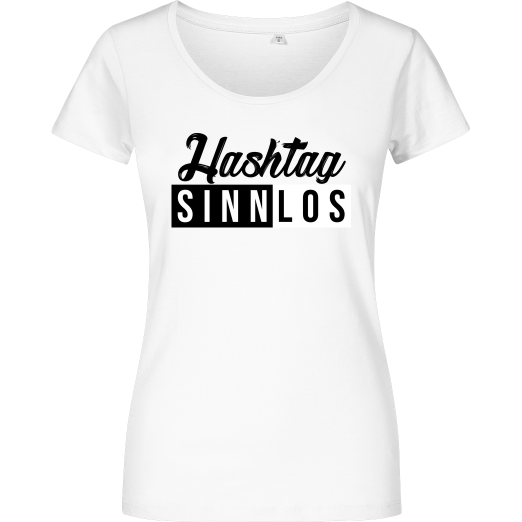 Smexy Smexy - Sinnlos T-Shirt Girlshirt weiss