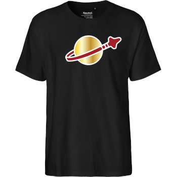 Space Logo Fairtrade T-Shirt - black